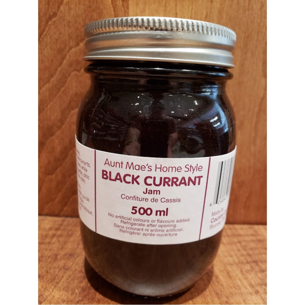 Homemade Black Currant Jam