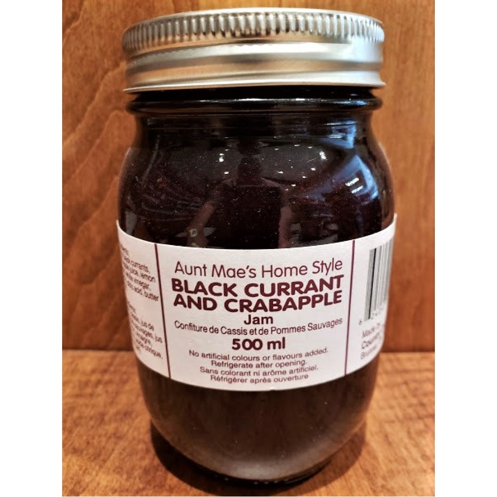 Homemade Black Currant & Crab Apple Jam