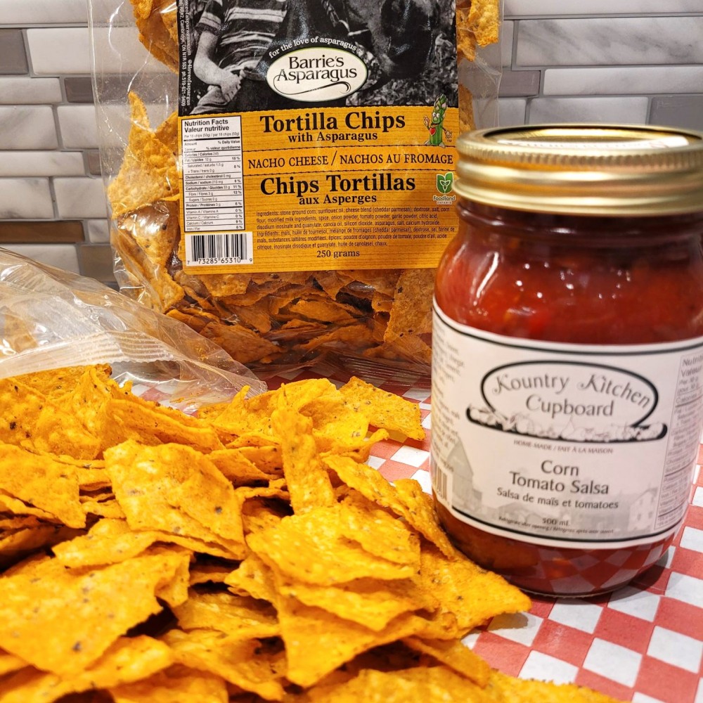 Barrie's Nacho Cheese Chips 120 g.